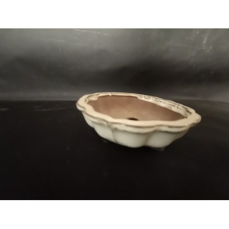 Maceta Redondo/Flor 13.5x13.5x4cm