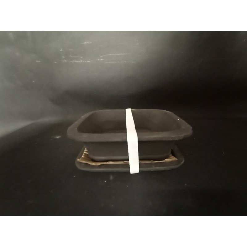 Maceta rectangular 20x15x6cm.