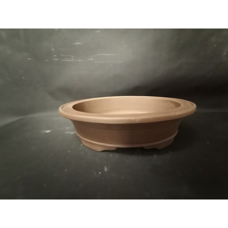 Maceta ovalada 33x29x8,5 cm