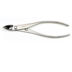 Podadora cóncava recta pequeña 185 mm inox