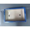Maceta rectangular 33x22.5x7.5cm.