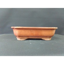 Maceta rectangular 27x21x7.5cm.