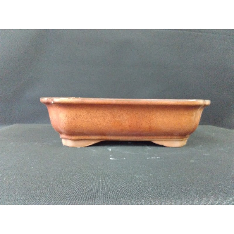 Maceta rectangular 27x21x7.5cm.