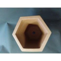 Maceta cascada/hexagonal 24x21x25cm.