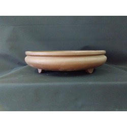 Maceta redonda 39x9.5cm.