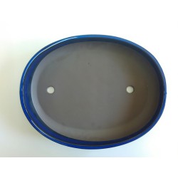 Maceta ovalada 40x31.5x6cm.