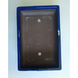 Maceta rectangular 36.5x25x7.5cm.