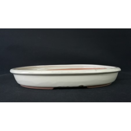 Maceta ovalada 30.5x20.5x4.5cm.