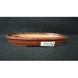 Maceta ovalada 25x17.5x4cm.