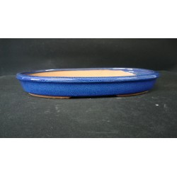 Maceta ovalada 26x17.5x3.5cm.