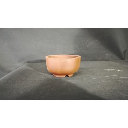Maceta redonda/flor 10.5x5.5cm.