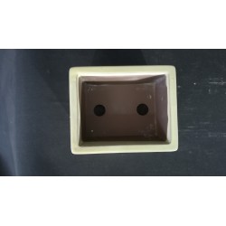 Maceta japones rectangular 16x13.1x5.5cm