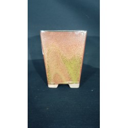Maceta cuadrada/cascada 10.5x10.5x14.5cm.