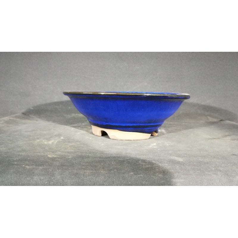 Maceta japonesa redonda 22x6cm.