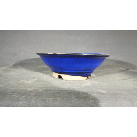 Maceta japonesa redonda 22x6cm.