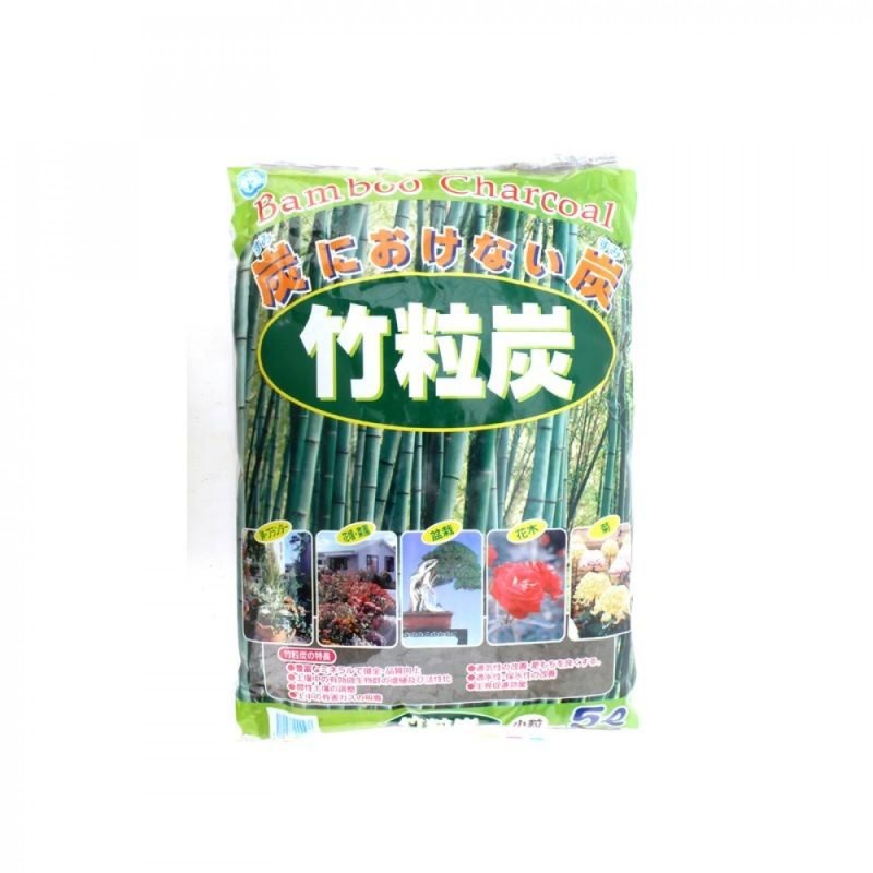 Carbón vegetal de bambú 5l.