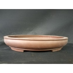 Maceta japonesa ovalada 34.5x28x5.5cm
