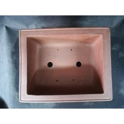 Maceta japonesa rectangular 32x26x10.5cm.