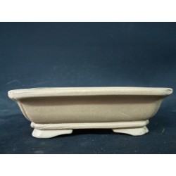 Maceta rectangular 17.5x14.5x5cm.