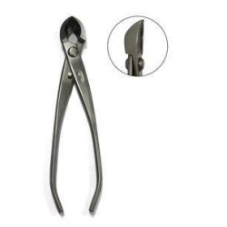 Podadora cóncava recta 180 mm inoxidable