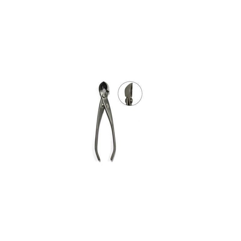 Podadora cóncava recta 180 mm inoxidable