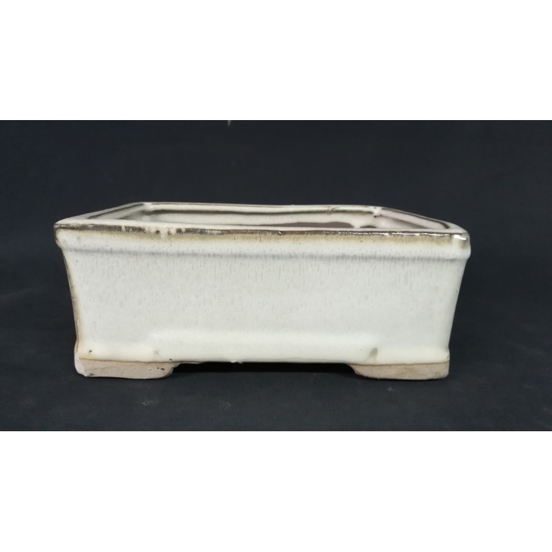 Maceta rectangular 16x11.5x6cm.