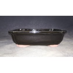 Maceta rectangular 21x16x6cm.