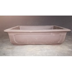 Maceta rectangular 31,5x24x9 cm.