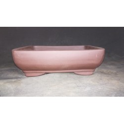Maceta rectangular 24x18x7cm.