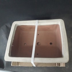 Maceta rectangular 37.5x30x12cm.