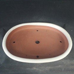 Maceta ovalada 56x42x7cm.