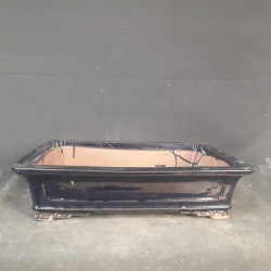 Maceta rectangular 41x31x10 cm.