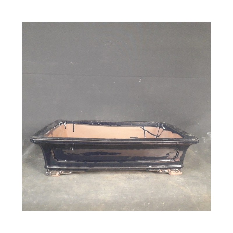 Maceta rectangular 41x31x10 cm.