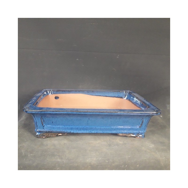 Maceta rectangular 41x31x10cm.