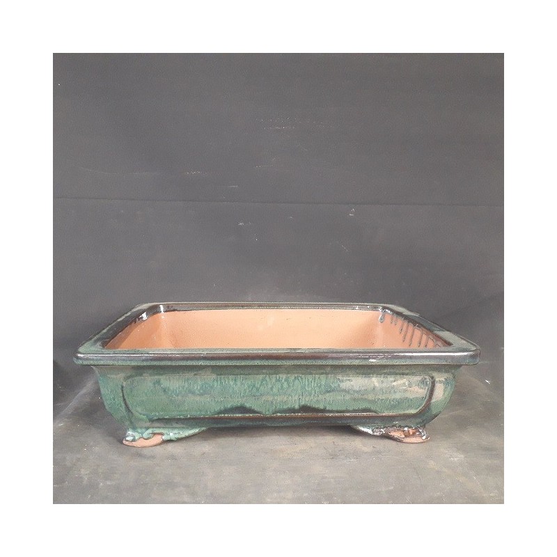 Maceta rectangular 41x31x10cm.