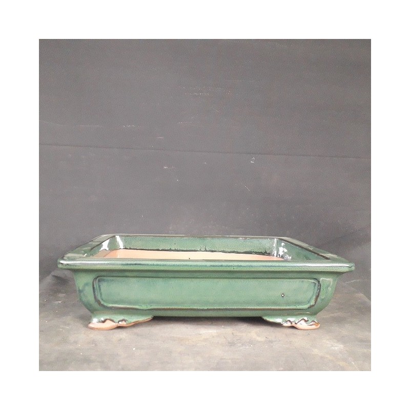 Maceta rectangular 38x30x9.5cm.