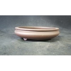 Maceta redonda 19x4.5cm.