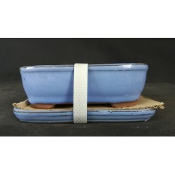 Maceta rectangular 15.5x11.5x4.5cm.