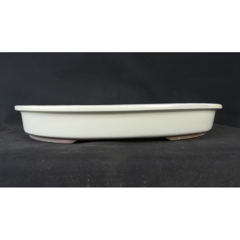 Maceta ovalada 40.5x33x5.5cm.