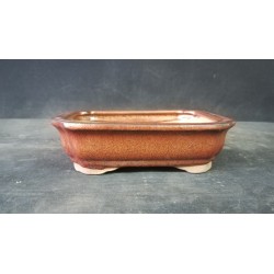 Maceta rectangular 16x12x4cm.