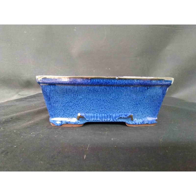Maceta rectangular 18x14x7cm.