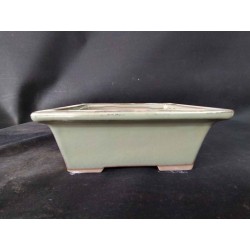 Maceta japonesa rectangular 14x11x5.5cm.