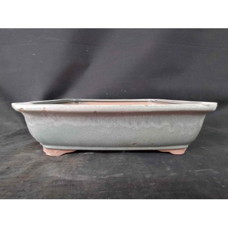 Maceta rectangular 31.5x25x8cm.