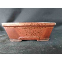 Maceta rectangular 18x14x7cm.