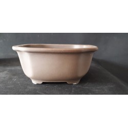 Maceta rectangular 15x12x6.5cm.