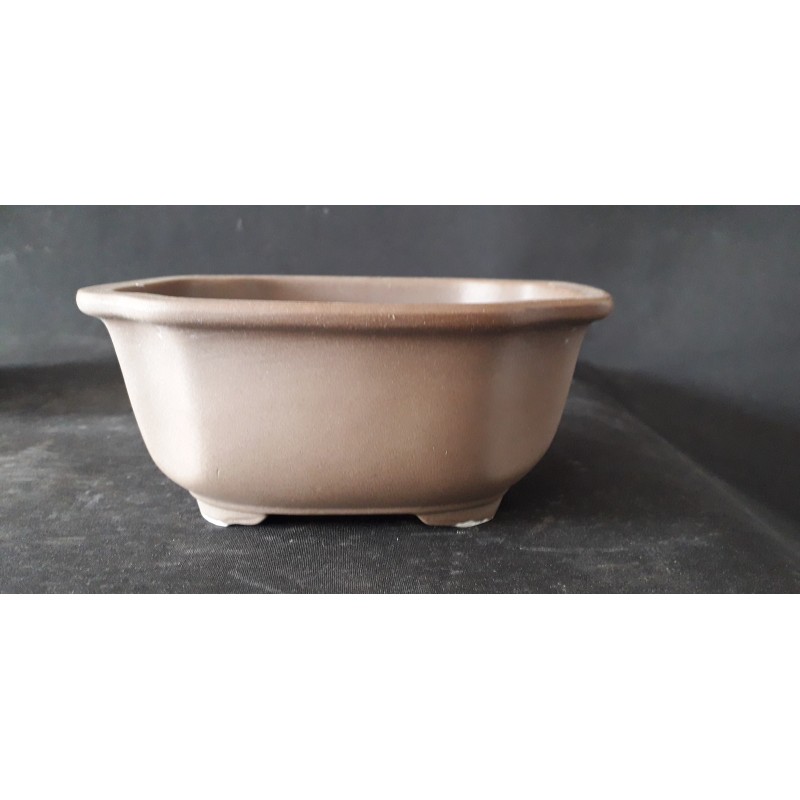 Maceta rectangular 15x12x6.5cm.