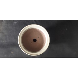 Maceta redonda 19.5x9cm.