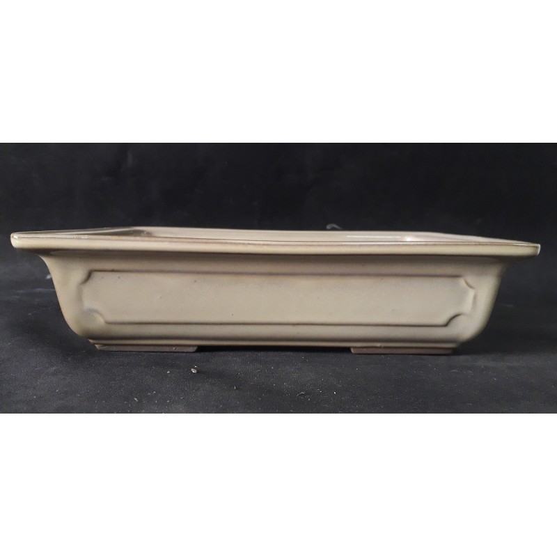 Maceta japonesa rectangular 23X16.5X6cm.