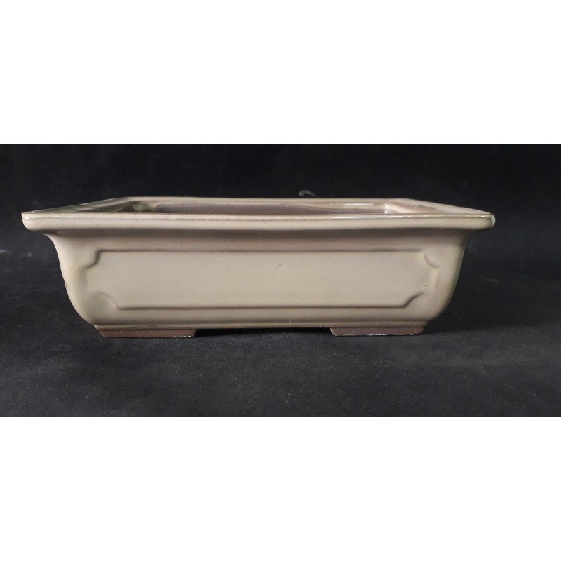 Maceta japonesa rectangular 20x14.5x6cm.