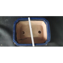 Maceta rectangular 27x21x7cm.